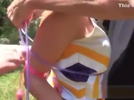 Cheerleader Gets Bound And Gagged By Boyfriend
