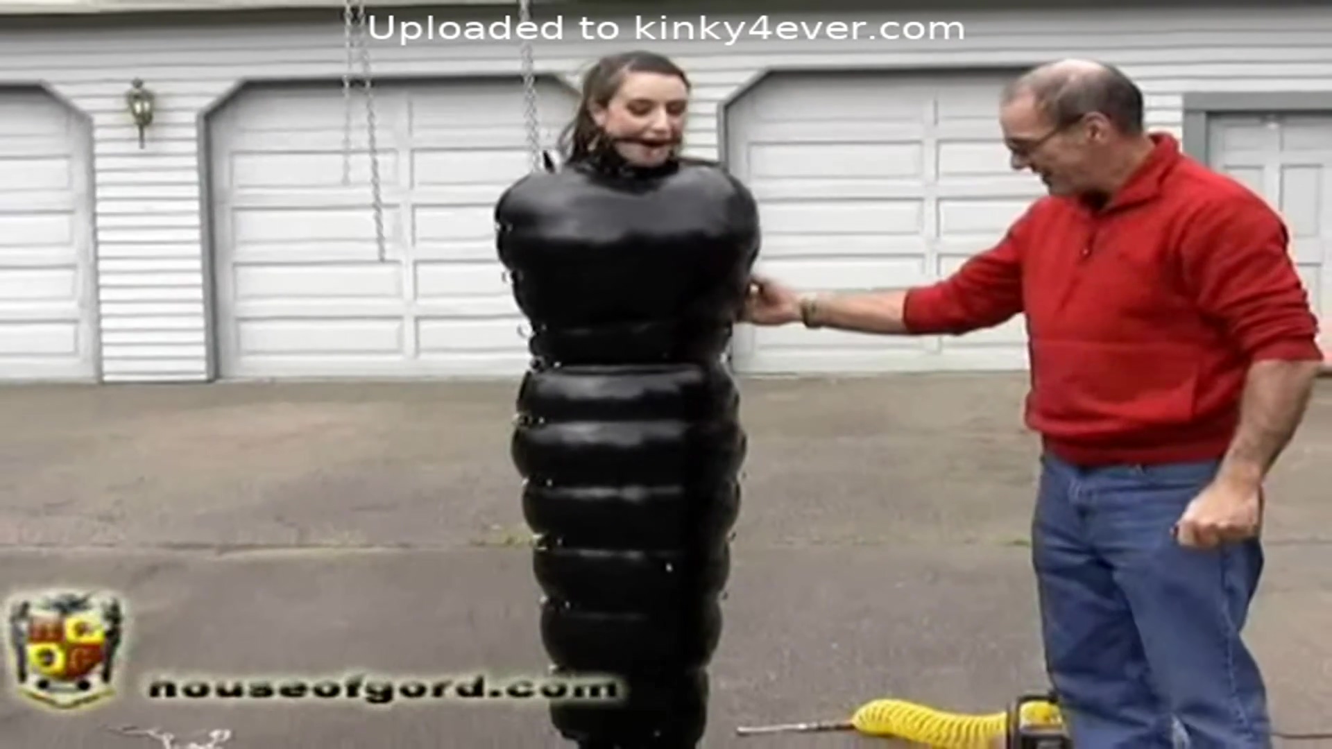 Inflated And Exercised In Rubber
